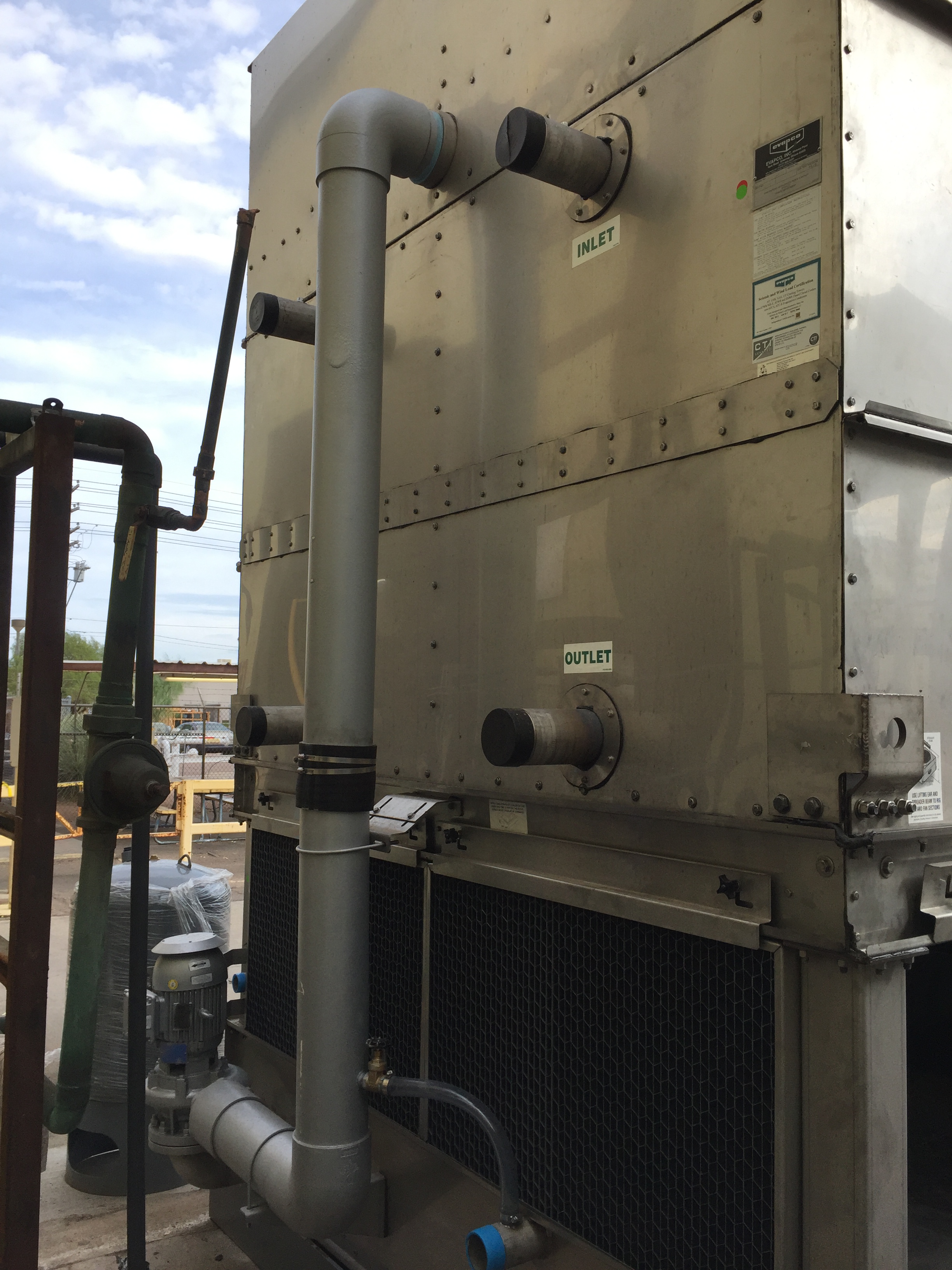 Cooling Tower Controls Installation Kredit Automation & Controls